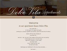 Tablet Screenshot of apart-dolcevita.at